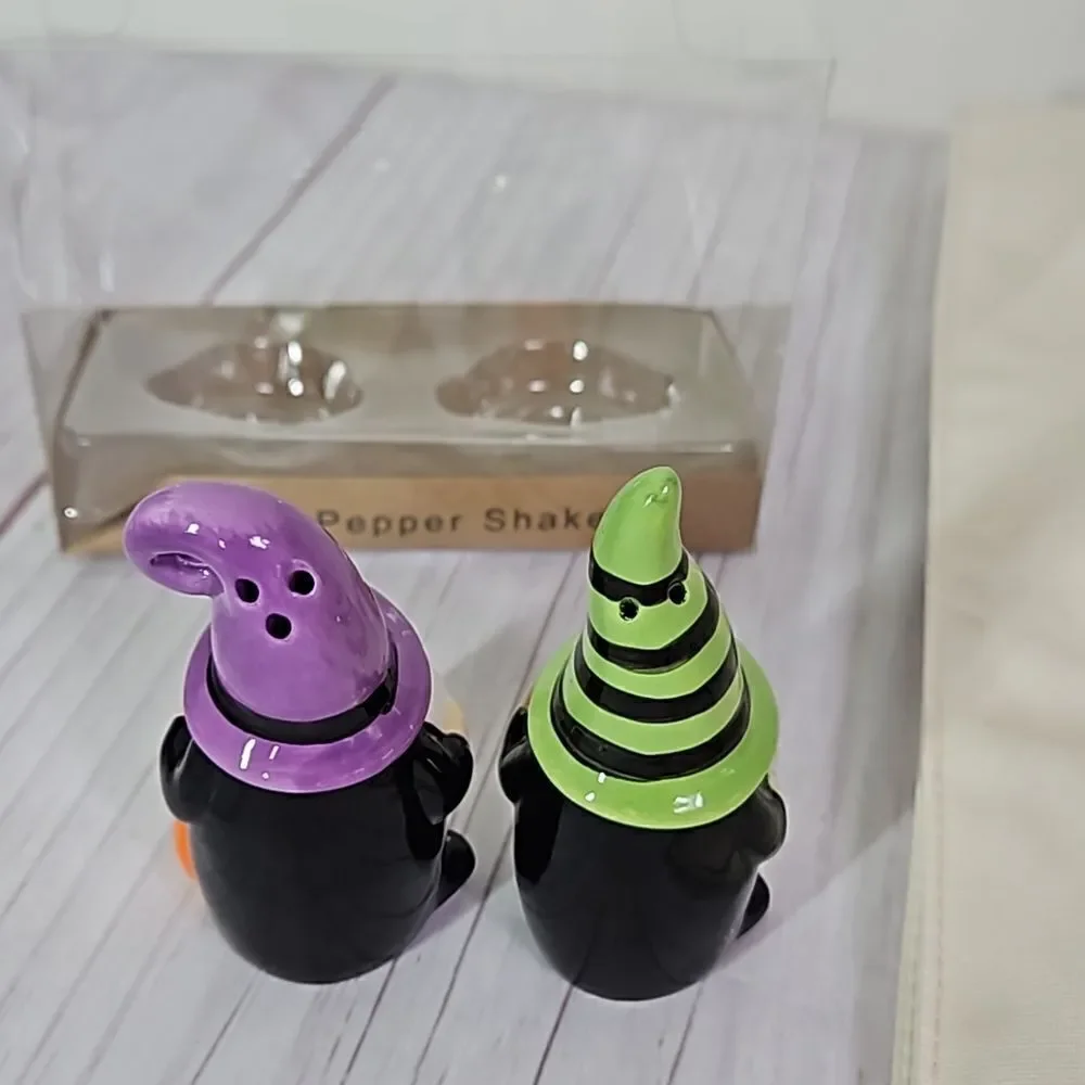 Halloween Gnome Lighted Runner & Salt/Pepper Shakers